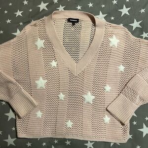 Express Star Print Sweater